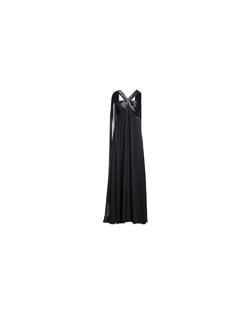 NENETTE KLEIDER - Maxi-Kleiderauf YOOX.COM Schwarz