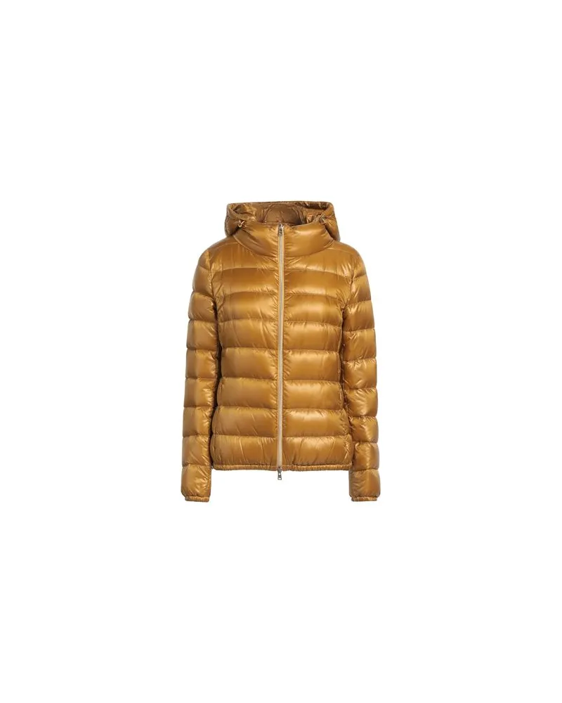 Herno JACKEN & MÄNTEL - Pufferjacken & Daunenjackenauf YOOX.COM Senf