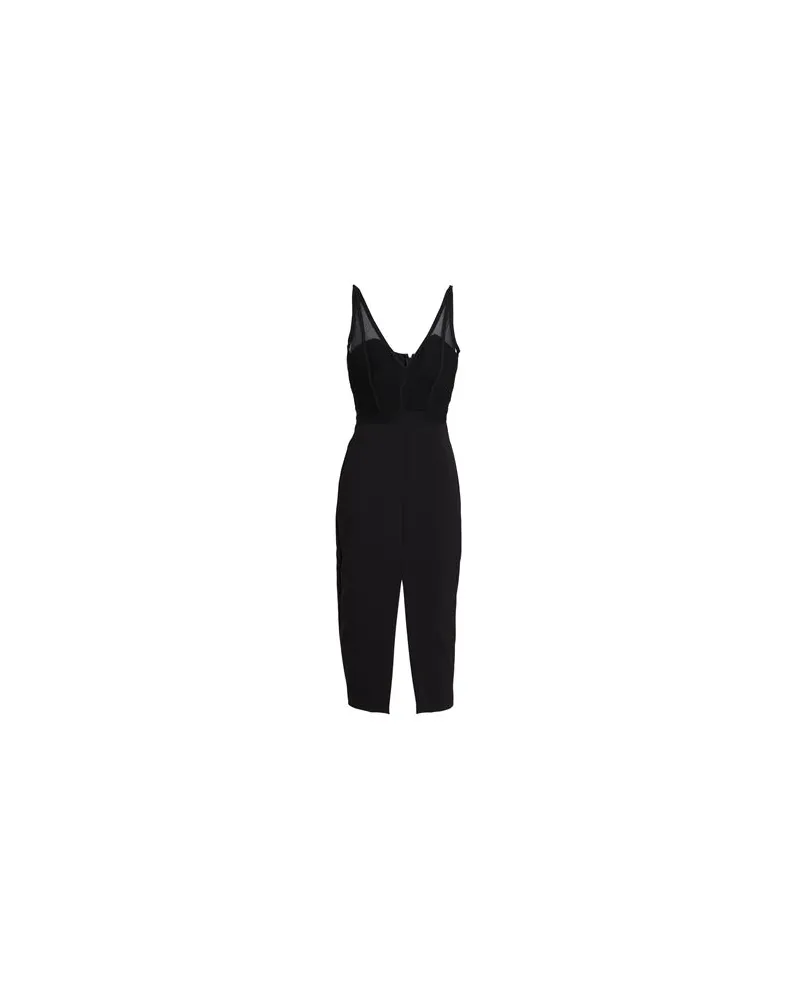 Elisabetta Franchi KLEIDER - Midi-Kleiderauf YOOX.COM Schwarz