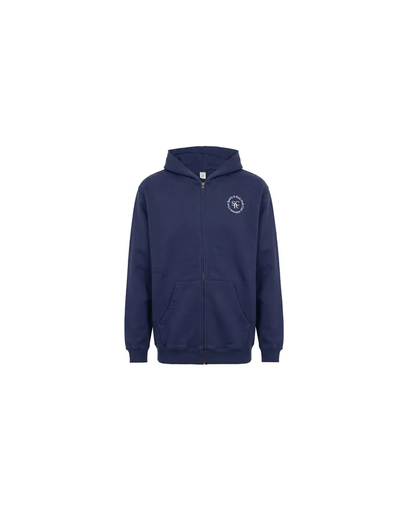 SPORTY & RICH TOPS - Sweatshirtsauf YOOX.COM Marineblau