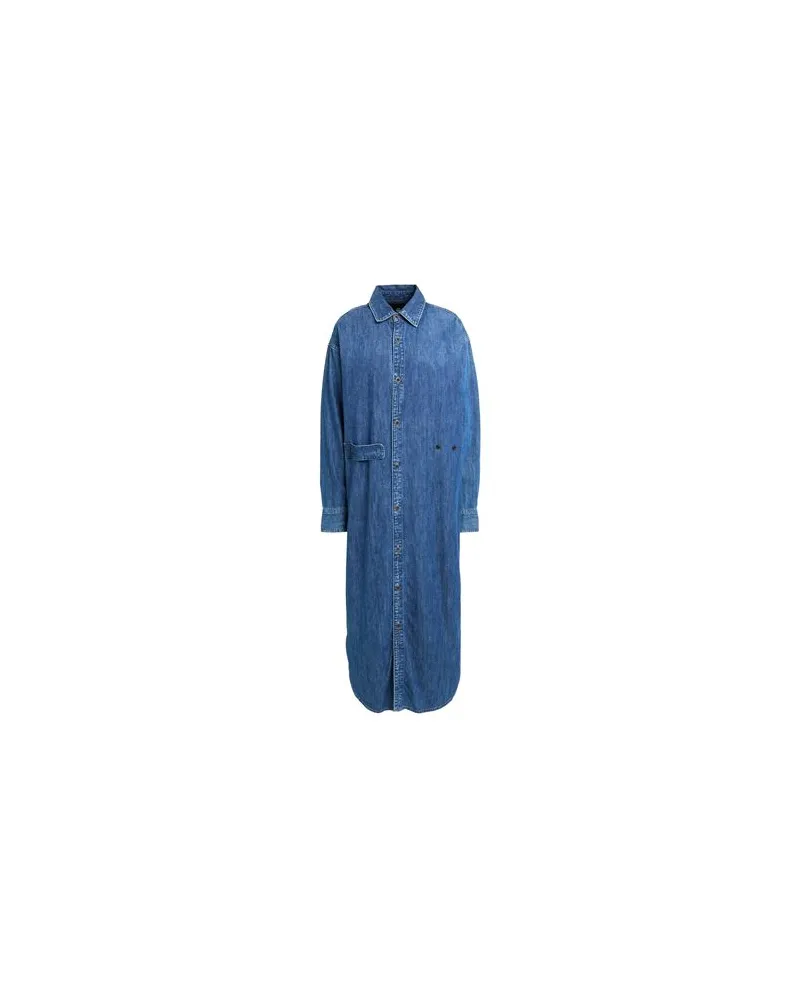 G-STAR RAW KLEIDER - Maxi-Kleiderauf YOOX.COM Blau