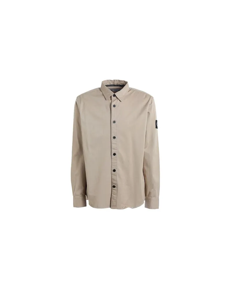 Calvin Klein TOPS - Hemdenauf YOOX.COM Sand