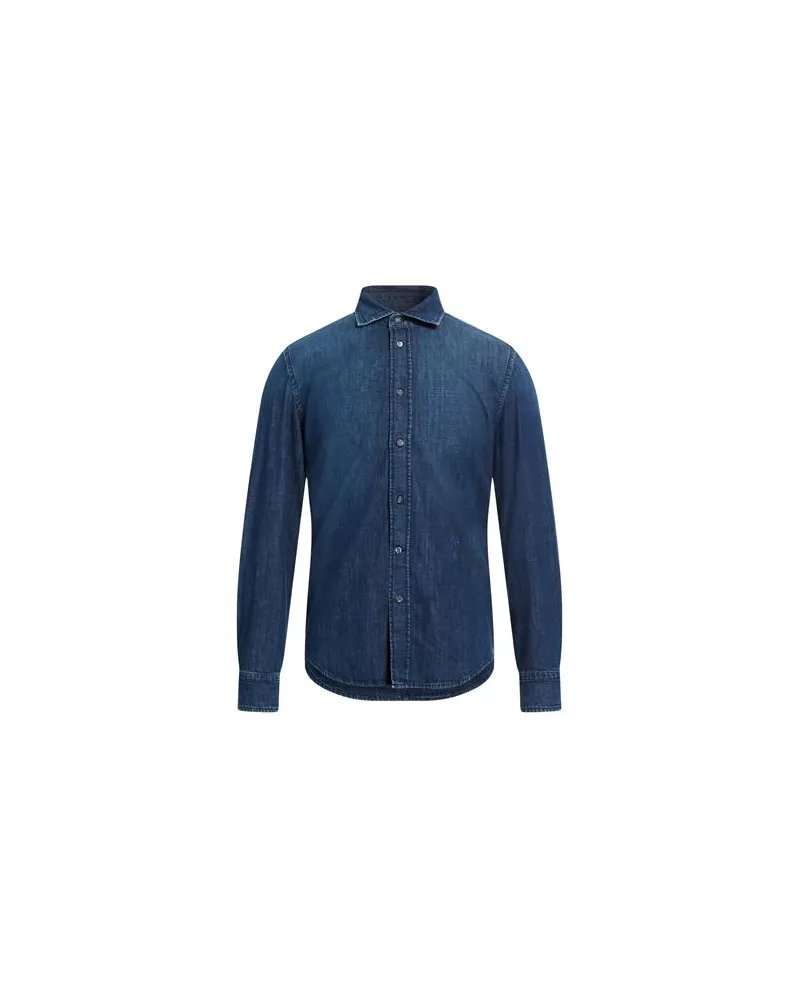 Jacob Cohën TOPS - Jeanshemdenauf YOOX.COM Blau