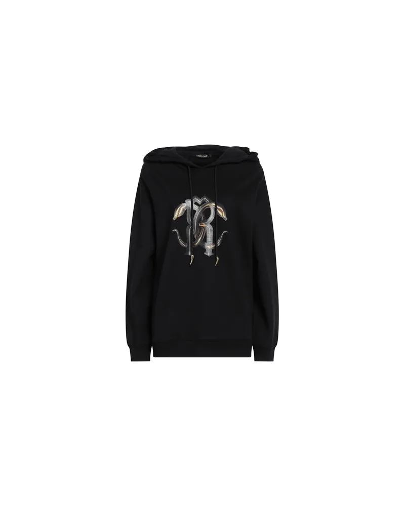 Roberto Cavalli TOPS - Sweatshirtsauf YOOX.COM Schwarz