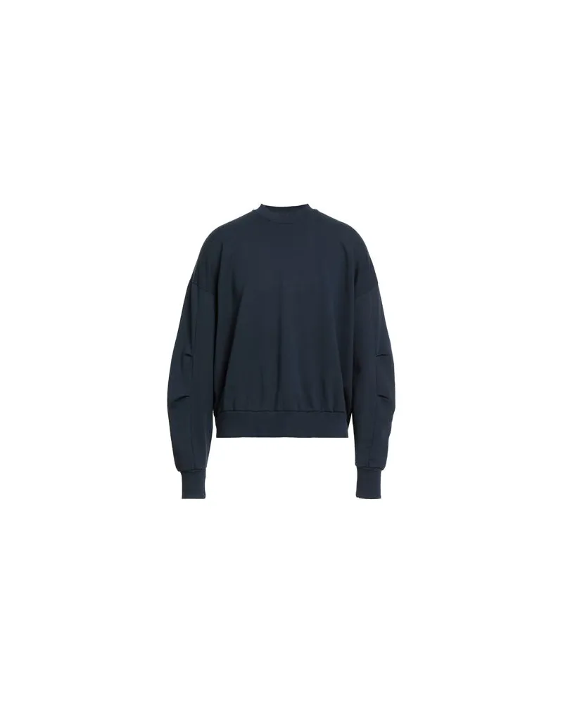 PLAN C TOPS - Sweatshirtsauf YOOX.COM Marineblau