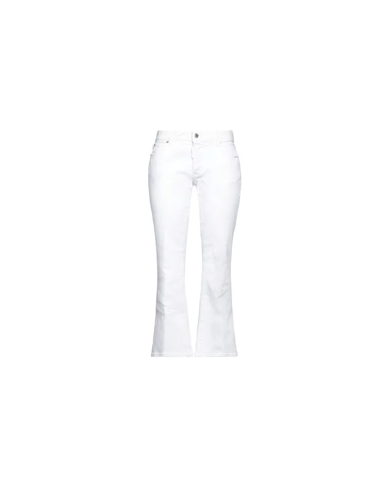 Dsquared2 HOSEN & RÖCKE - Jeanshosenauf YOOX.COM Weiß