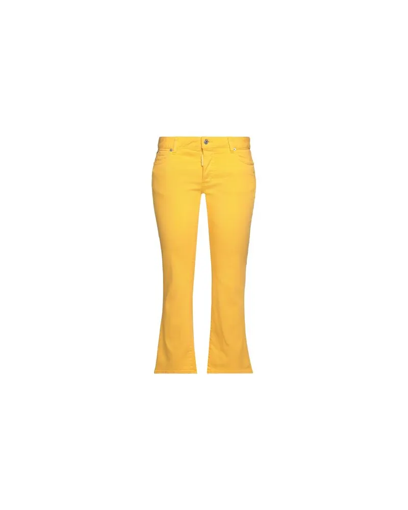 Dsquared2 HOSEN & RÖCKE - Jeanshosenauf YOOX.COM Gelb