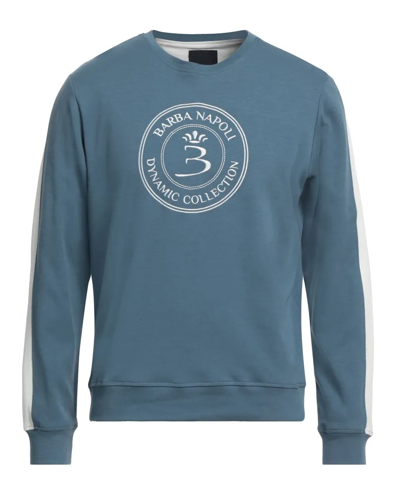 BARBA Sweatshirt Taubenblau