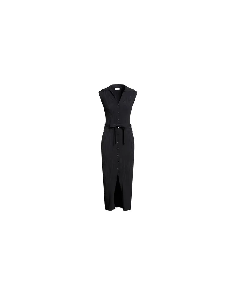 Nanushka KLEIDER - Midi-Kleiderauf YOOX.COM Schwarz