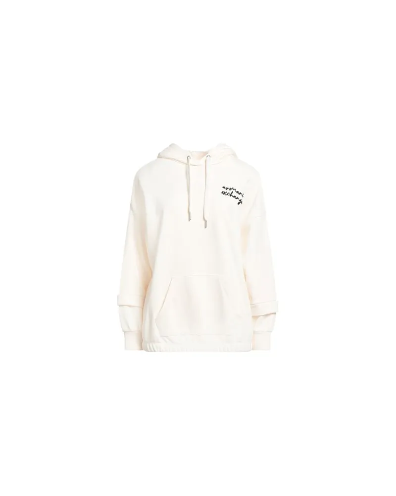 Armani Exchange TOPS - Sweatshirtsauf YOOX.COM Elfenbein