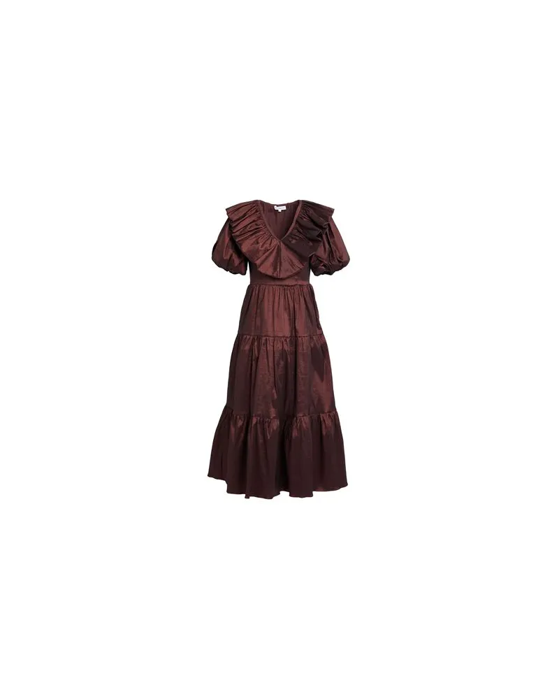 True Decadence KLEIDER - Midi-Kleiderauf YOOX.COM Schokobraun