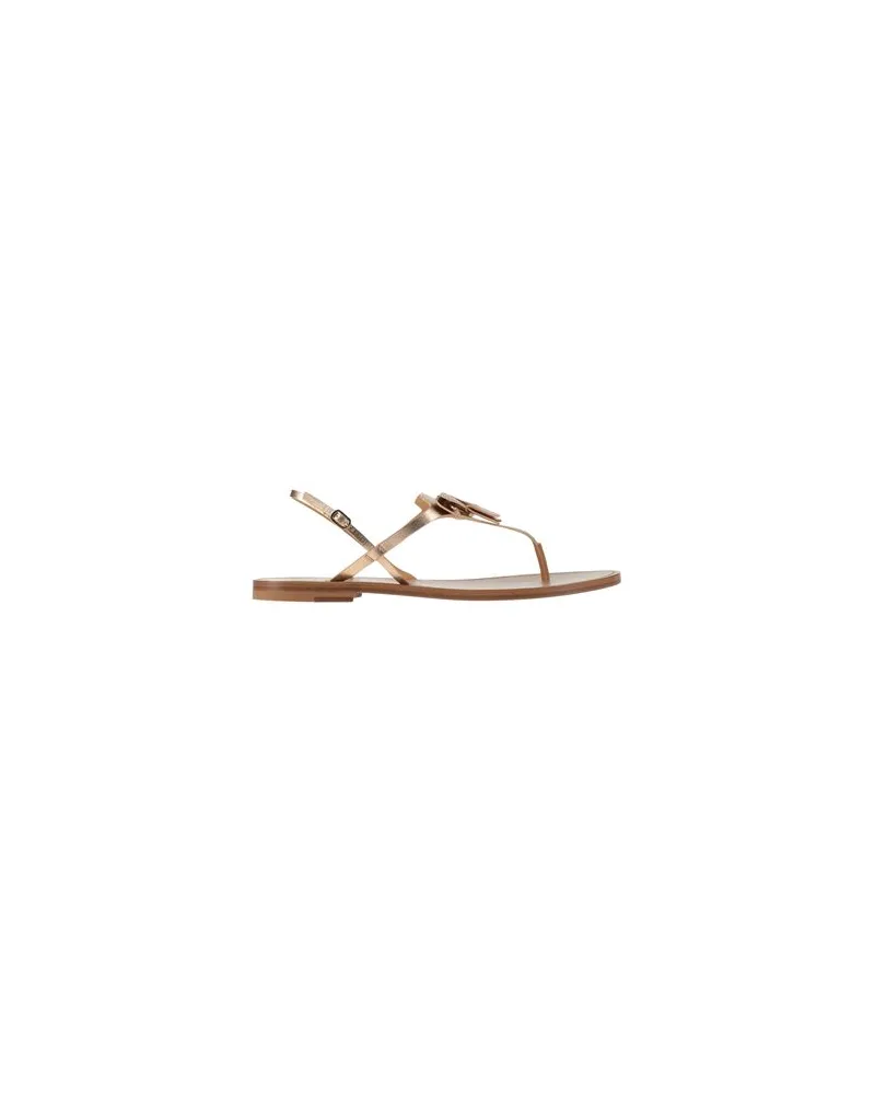 Santoni SCHUHE - Zehentrennerauf YOOX.COM Gold