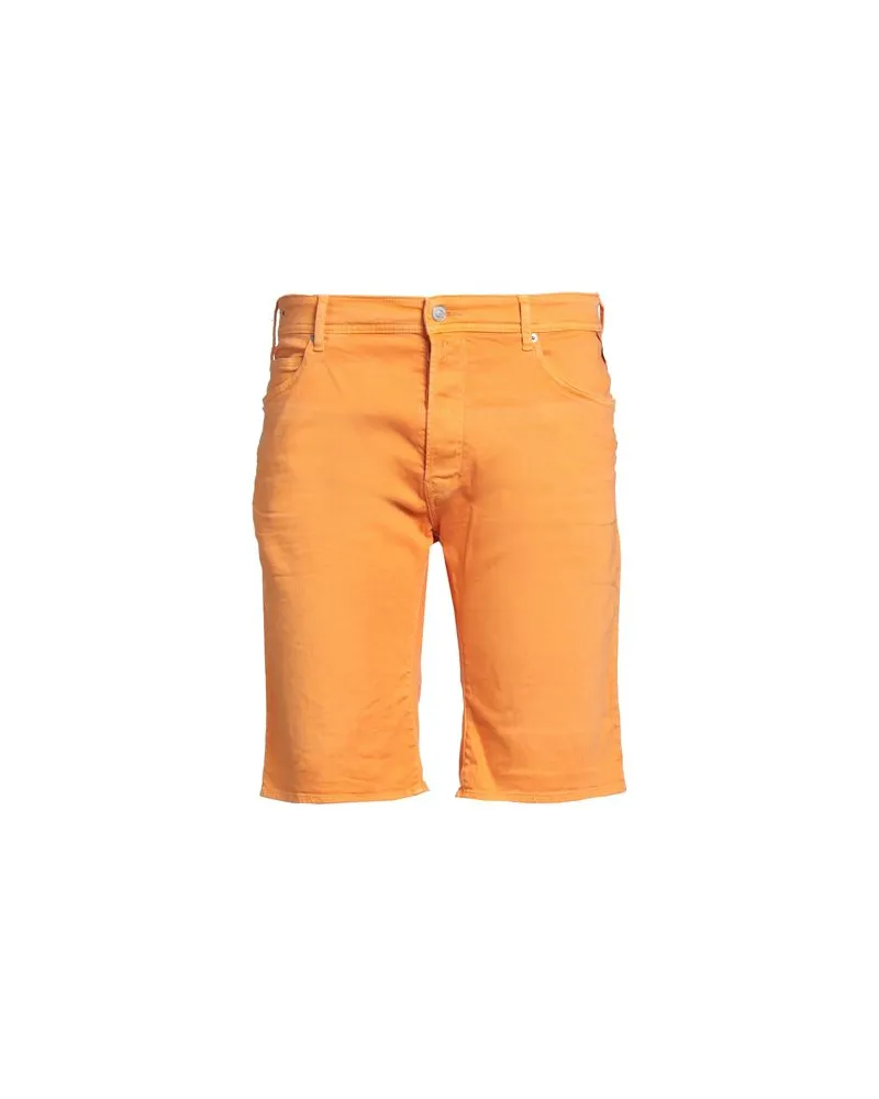 Replay HOSEN & RÖCKE - Jeansshortsauf YOOX.COM Orange