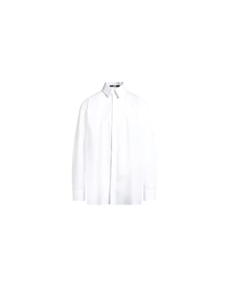 Karl Lagerfeld TOPS - Hemdenauf YOOX.COM Weiß