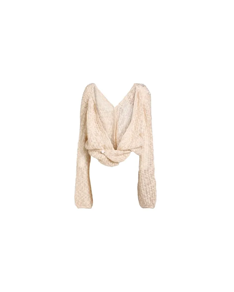forte_forte STRICKWAREN - Strickjackenauf YOOX.COM Beige