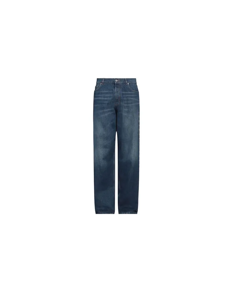 OFF-WHITE HOSEN & RÖCKE - Jeanshosenauf YOOX.COM Blau