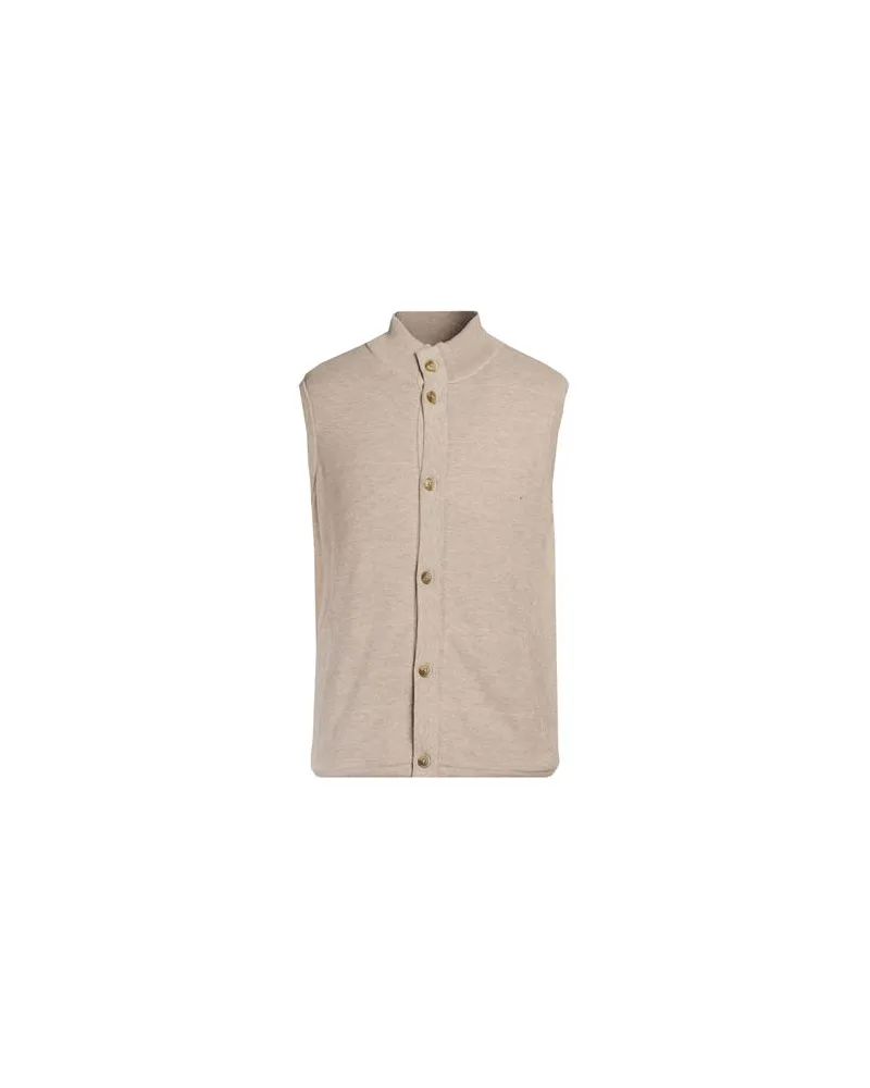 Hackett STRICKWAREN - Strickjackenauf YOOX.COM Beige