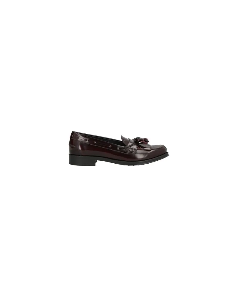 TOD'S SCHUHE - Mokassinsauf YOOX.COM Pflaume