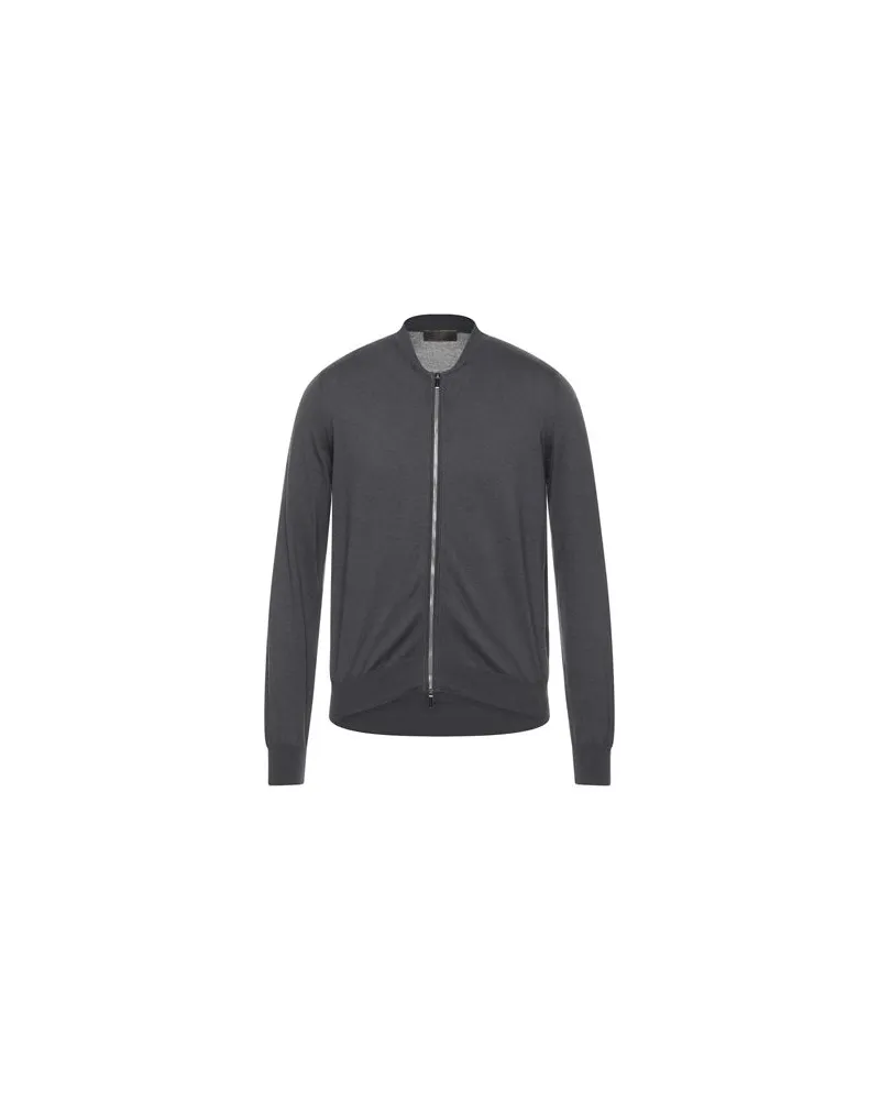 MOORER STRICKWAREN - Strickjackenauf YOOX.COM Braungrau