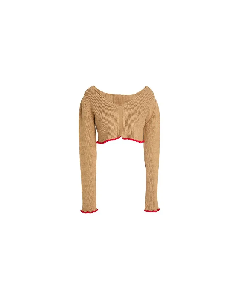 Jacquemus STRICKWAREN - Pulloverauf YOOX.COM Kamel