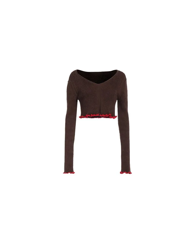 Jacquemus STRICKWAREN - Pulloverauf YOOX.COM Braun