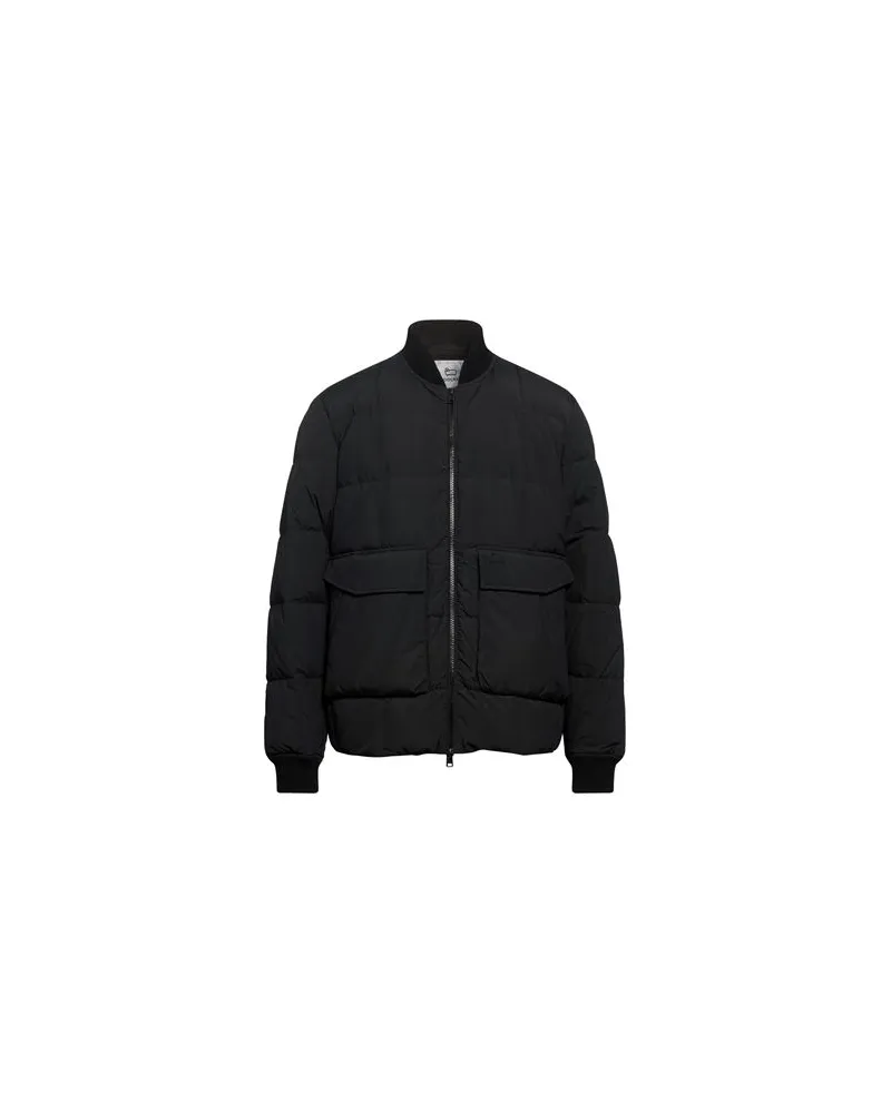Woolrich JACKEN & MÄNTEL - Pufferjacken & Daunenjackenauf YOOX.COM Schwarz