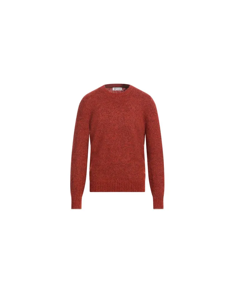 Brunello Cucinelli STRICKWAREN - Pulloverauf YOOX.COM Rostrot