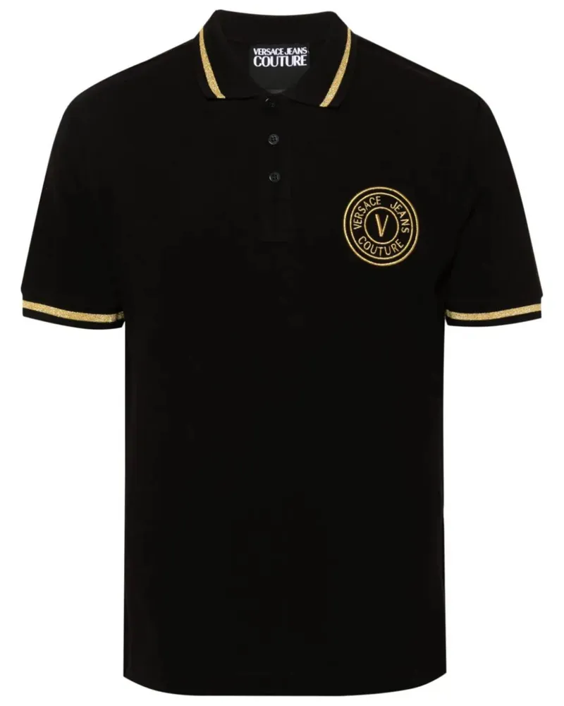 Versace Jeans Poloshirt Schwarz