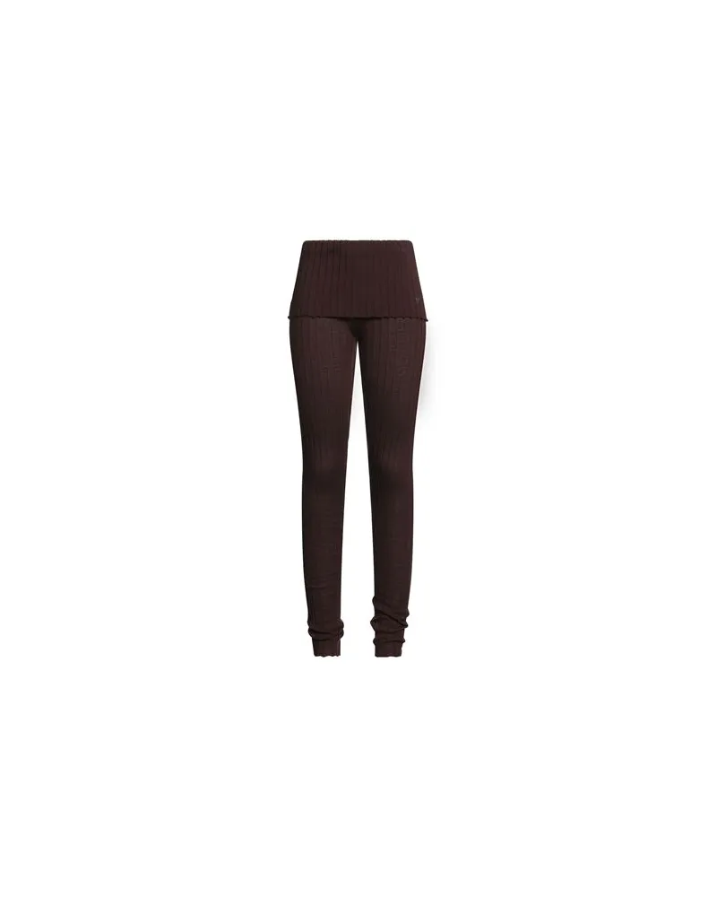 Blumarine HOSEN & RÖCKE - Leggingsauf YOOX.COM Braun