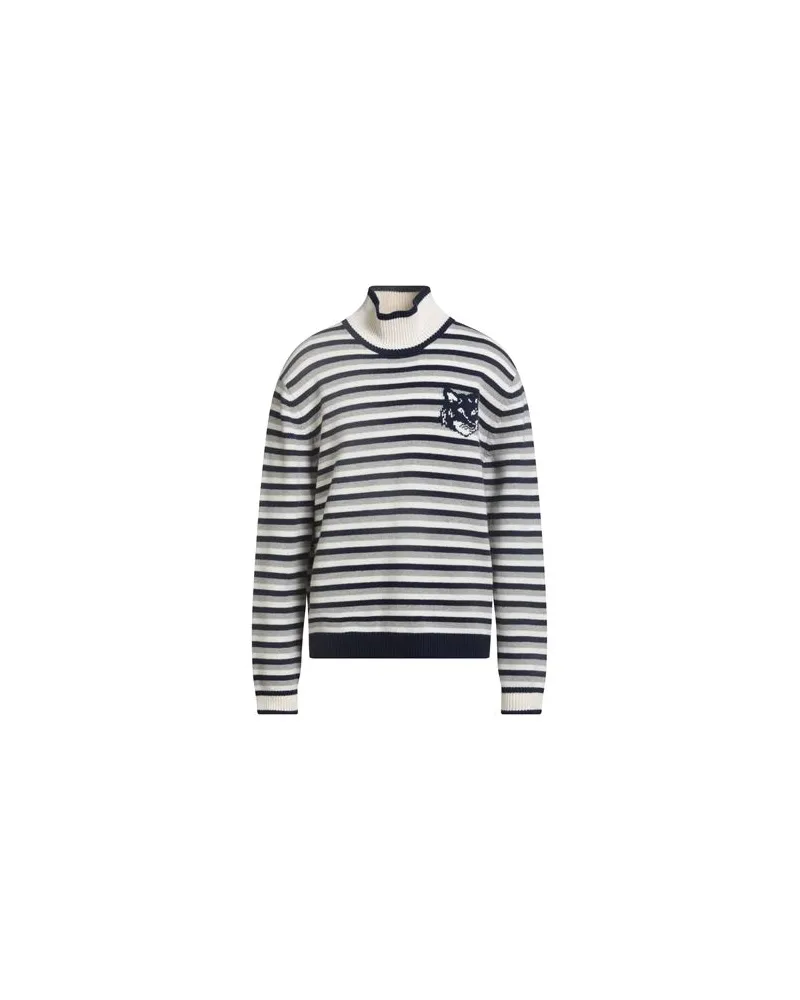 Kitsuné STRICKWAREN - Rollkragenpulloverauf YOOX.COM Elfenbein