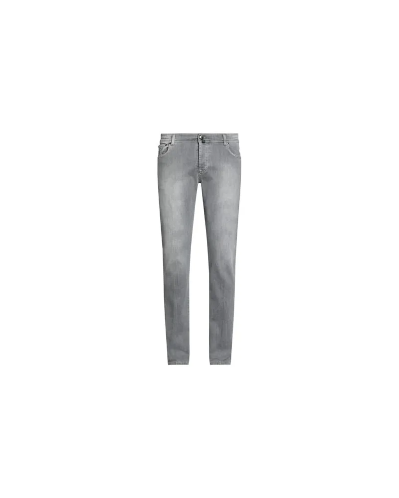 Luigi Borrelli HOSEN & RÖCKE - Jeanshosenauf YOOX.COM Grau