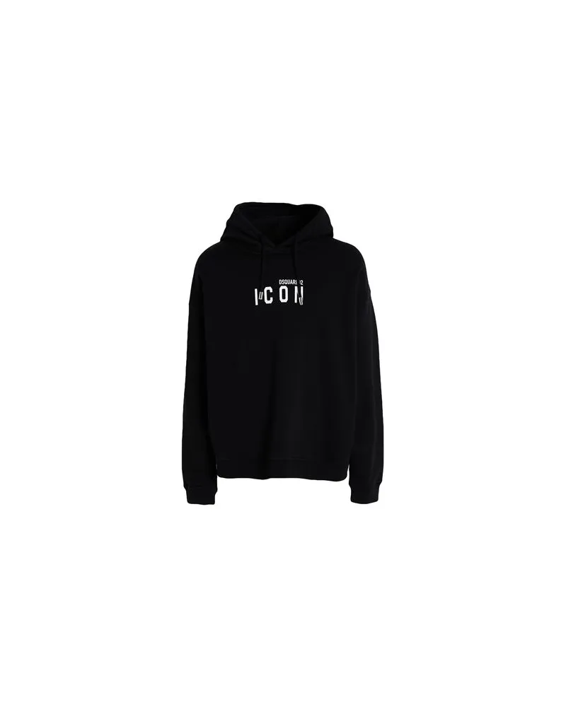 Dsquared2 ICON - TOPS - Sweatshirtsauf YOOX.COM Schwarz