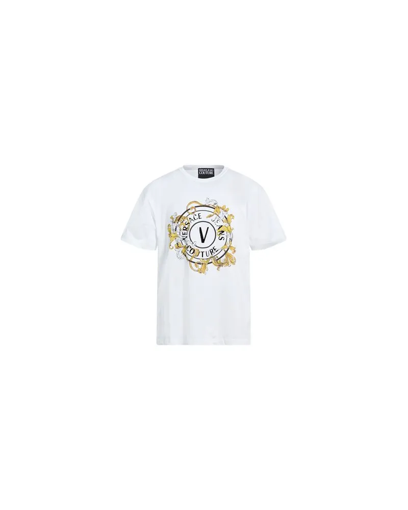 Versace Jeans TOPS - T-shirtsauf YOOX.COM Weiß