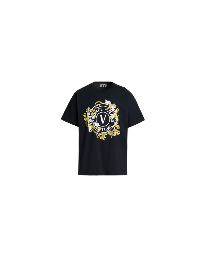 Versace Jeans TOPS - T-shirtsauf YOOX.COM Schwarz