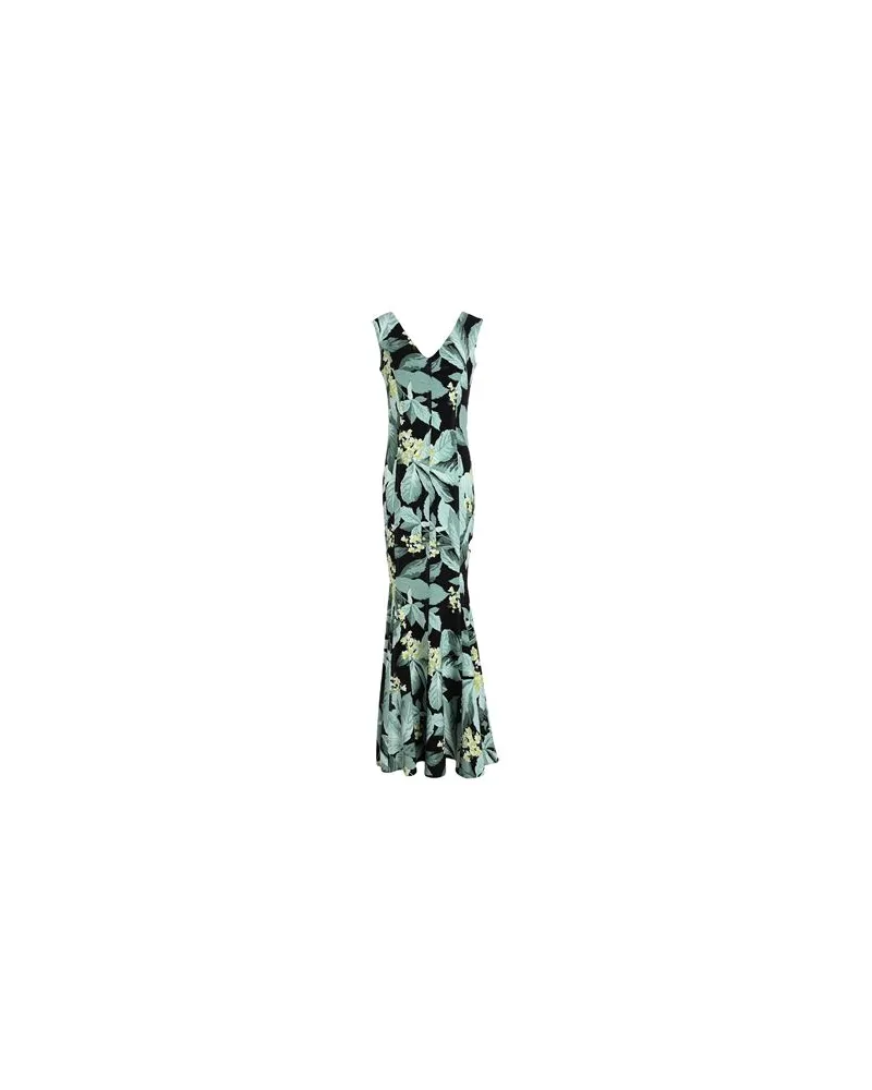 Norma Kamali KLEIDER - Maxi-Kleiderauf YOOX.COM Säuregrün