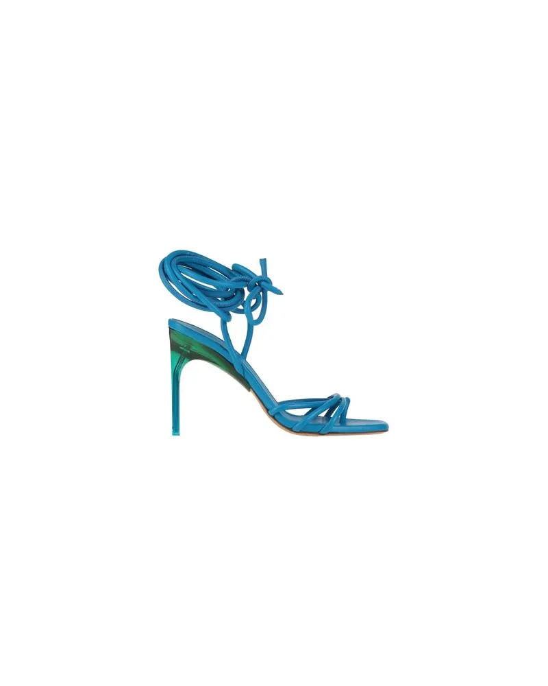 OFF-WHITE SCHUHE - Zehentrennerauf YOOX.COM Azurblau