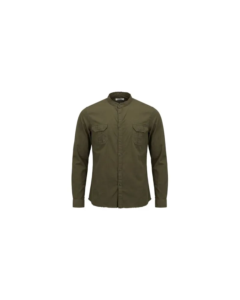 OFFICINA 36 TOPS - Hemdenauf YOOX.COM Militärgrün