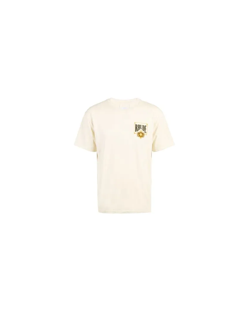 RHUDE TOPS - T-shirtsauf YOOX.COM Elfenbein