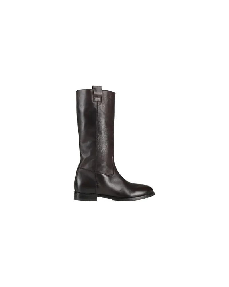 Moma SCHUHE - Stiefelauf YOOX.COM Dunkelbraun