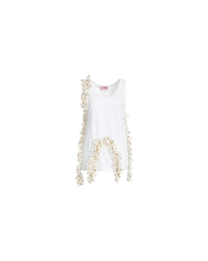 Gina Gorgeous TOPS - Tank Topsauf YOOX.COM Weiß