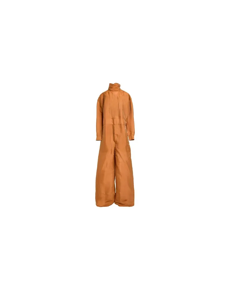 Rick Owens OVERALLS - Jumpsuitsauf YOOX.COM Lederfarben