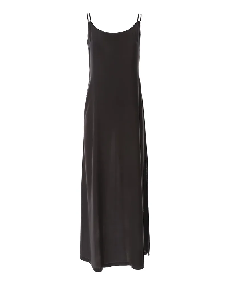 Karl Lagerfeld Maxi-Kleid Schwarz