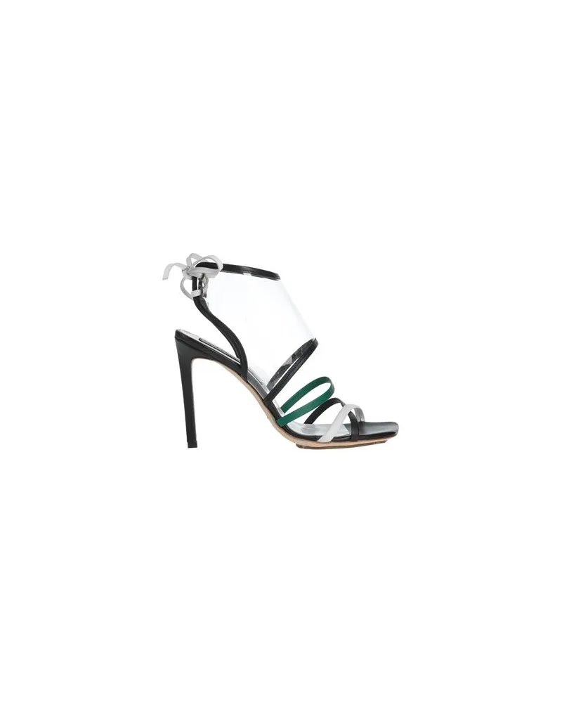 MALLONI SCHUHE - Sandalenauf YOOX.COM Schwarz