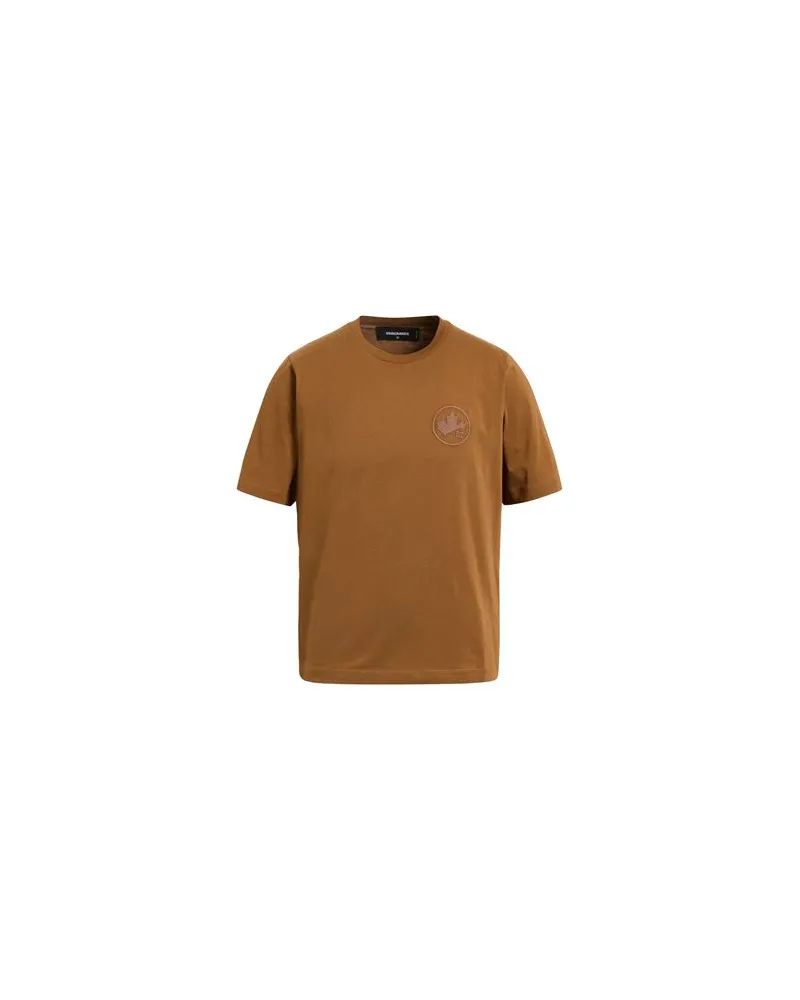Dsquared2 TOPS - T-shirtsauf YOOX.COM Braun