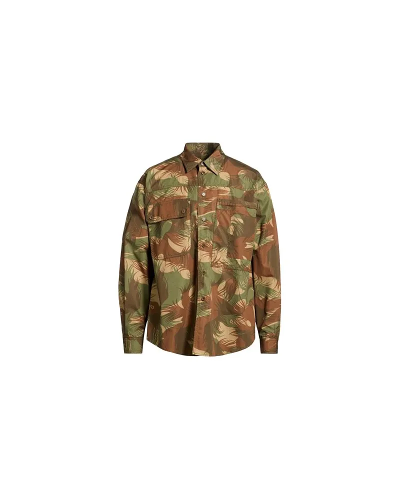 Moschino TOPS - Hemdenauf YOOX.COM Militärgrün