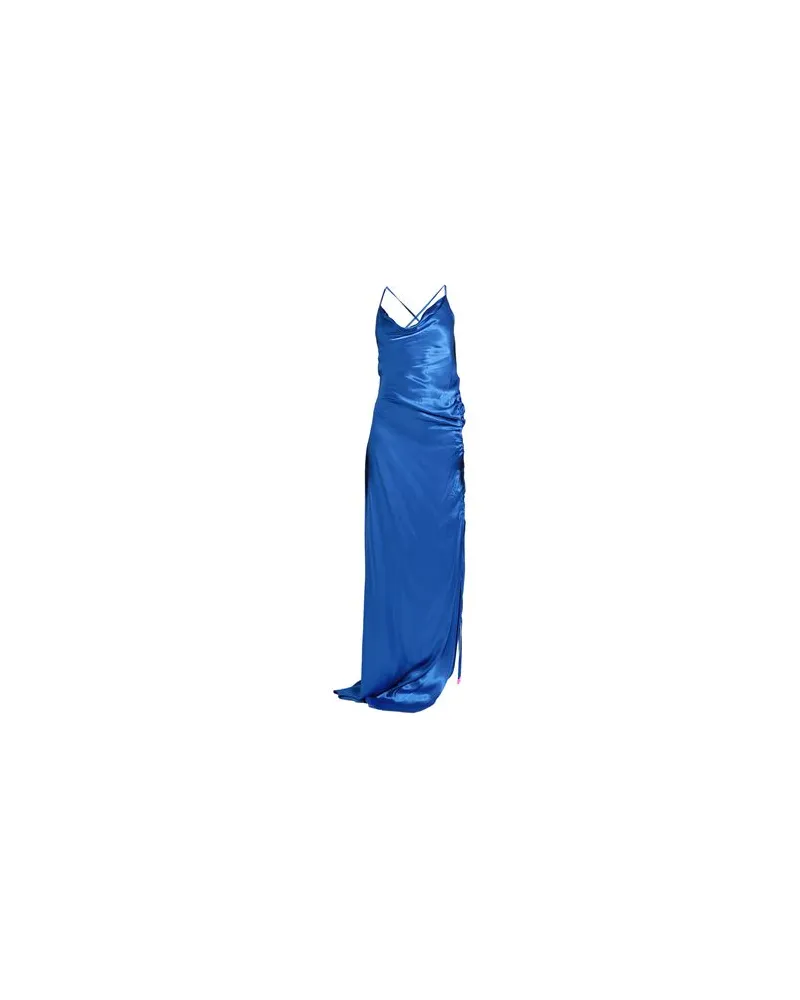 Odi et Amo KLEIDER - Maxi-Kleiderauf YOOX.COM Blau