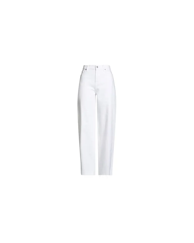 7 for all mankind HOSEN & RÖCKE - Jeanshosenauf YOOX.COM Weiß
