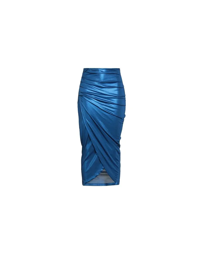 HAVEONE HOSEN & RÖCKE - Midi-Röckeauf YOOX.COM Königsblau