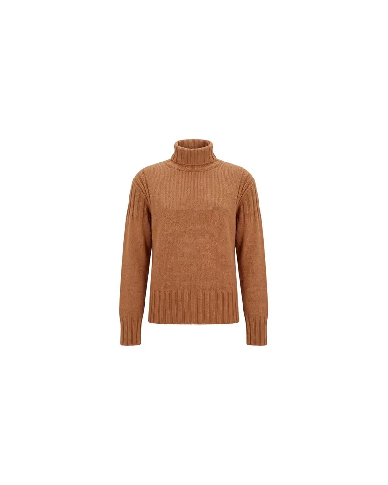 Jil Sander STRICKWAREN - Rollkragenpulloverauf YOOX.COM Kamel