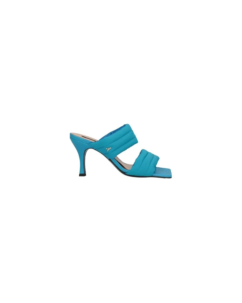 Patrizia Pepe SCHUHE - Sandalenauf YOOX.COM Azurblau